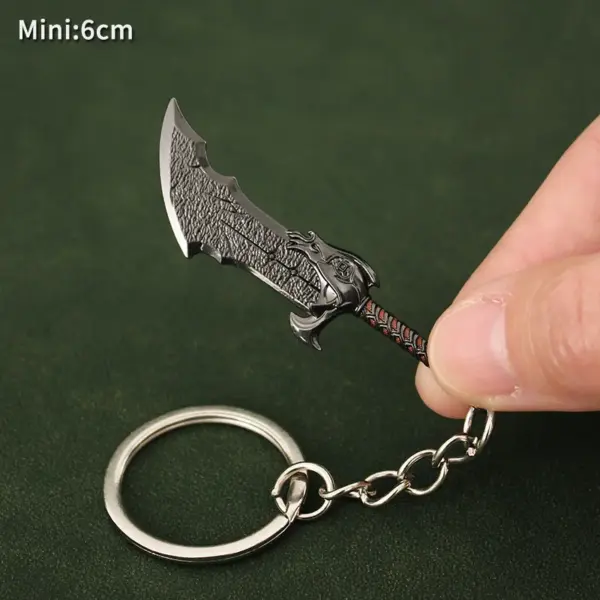 Mini God of War 4 Kratos Keychain - Image 4