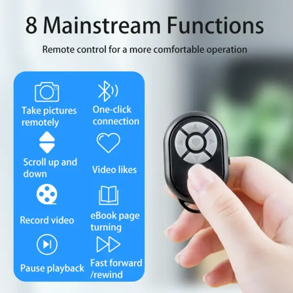 Bluetooth Selfie Remote for iPhone and Android - Image 2