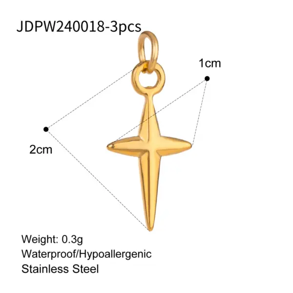 3PCS Sea Star Shell Charms for Jewelry Making - Image 18