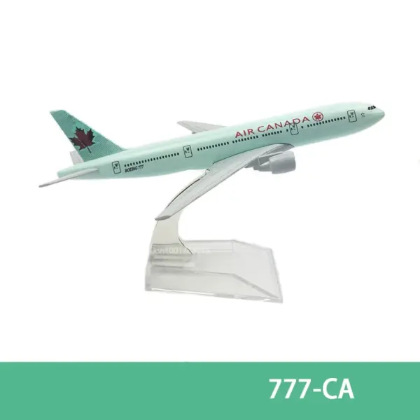 Diecast Boeing 747 777 Airplane Model 15cm - Image 8