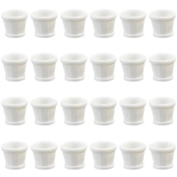 24pcs HO Scale Miniature Flower Pots - Image 4