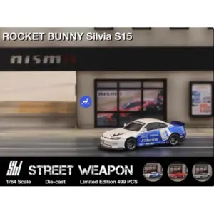 1:64 Nissan Silvia S15 Rocket Rabbit Model 18 Sb16076361aa94a96ba14aa2a74ca567eF 2