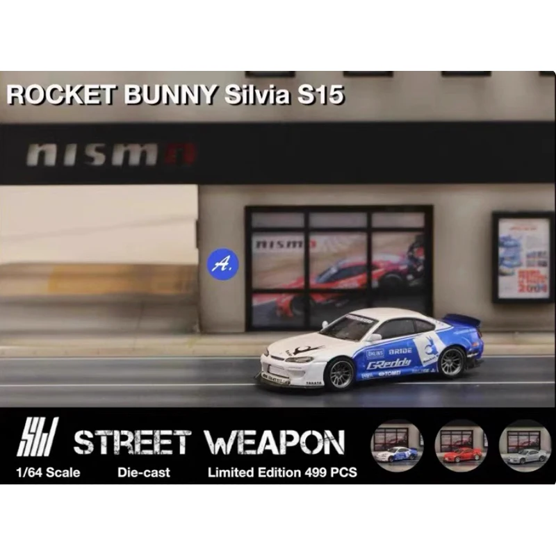 1:64 Nissan Silvia S15 Rocket Rabbit Model 5 1:64 Nissan Silvia S15 Rocket Rabbit Model - Image 5