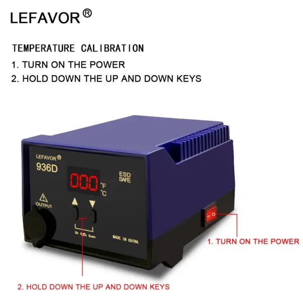 60W Digital Soldering Iron Station 200-480°C - Image 6