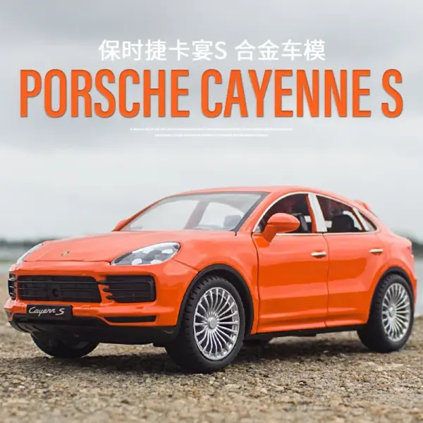 1:24 Porsche Cayenne S Alloy Car Model - Image 2