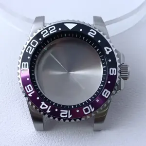 40.5mm Stainless Steel GMT Watch Case NH35/NH36 170 Sb19f03622bda48f6bffb56f2ed70f0b9V