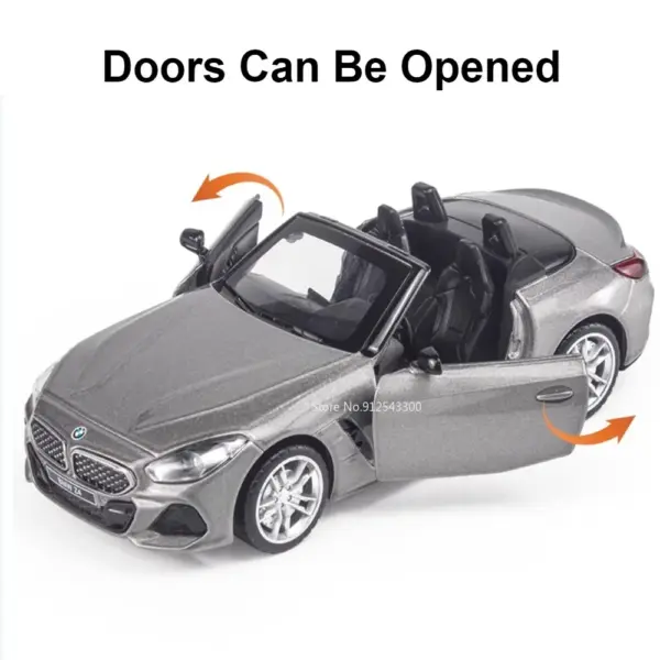 1/30 Scale BMW Z4 M40i Alloy Model Car - Image 4