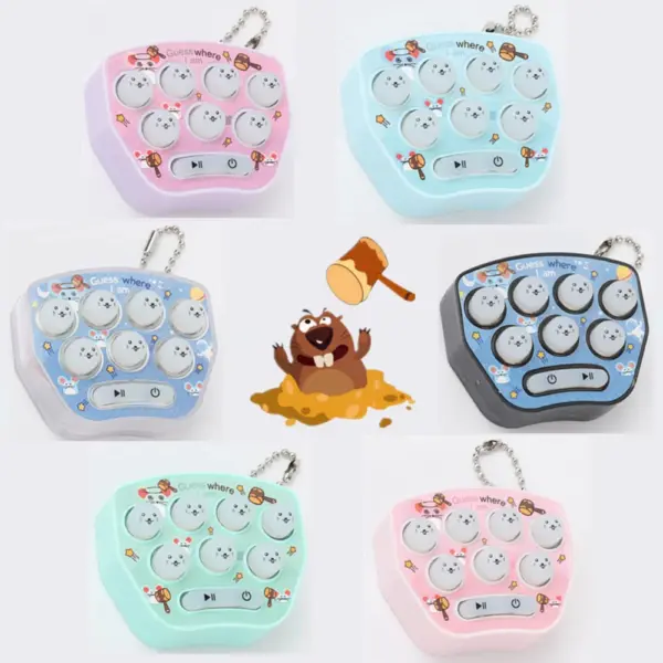 Whack A Mole Game Keychain Toy for Adults - Image 5