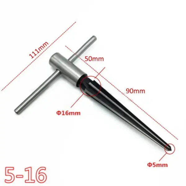 2PCS Handheld Tapered Reamer Set 1/8-5/8 Inch - Image 5