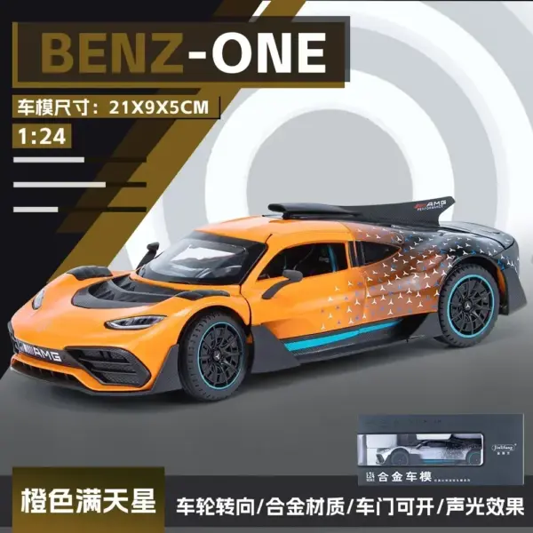 1:24 Mercedes Benz ONE Diecast Model Car - Image 11