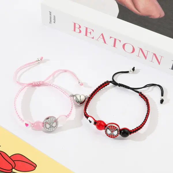 Spiderman Friendship Charm Bracelet for Couples - Image 4