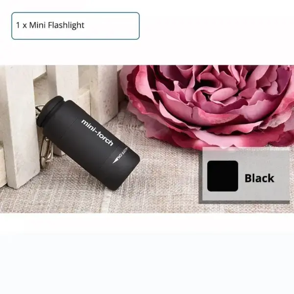 Mini USB Rechargeable Keychain Flashlight S-157 - Image 9