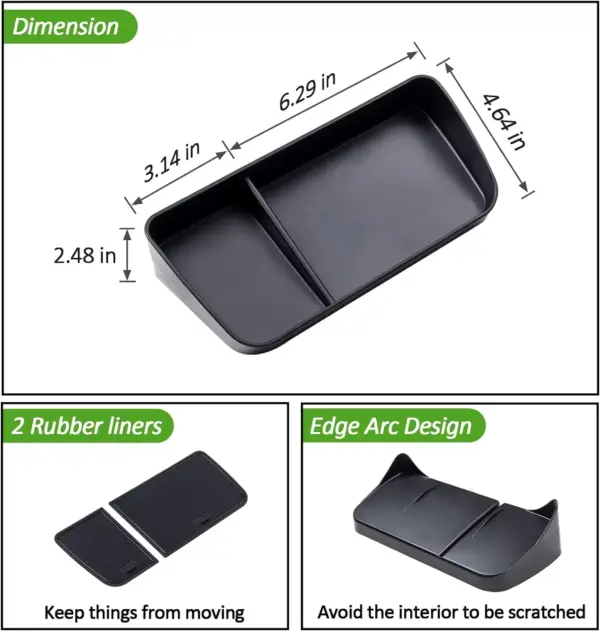 Toyota RAV4 2019-2024 Dash Center Console Tray - Image 6