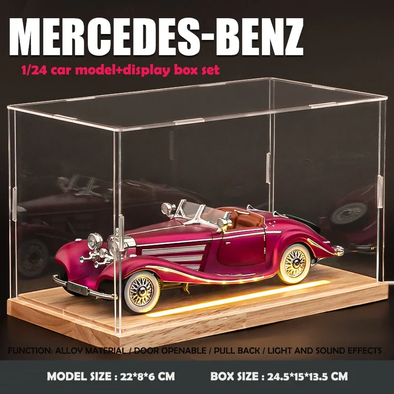 Vintage 1/24 Scale Benz 500K Model Car 13 Vintage 1/24 Scale Benz 500K Model Car - Image 13
