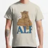 Retro ALF Character Graphic T-Shirt for Adults