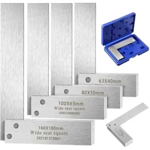 Precision Machinist Square Tool with Case