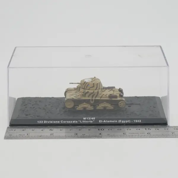 Ixo 1:72 Diecast M 13/40 Tank Model - Image 6