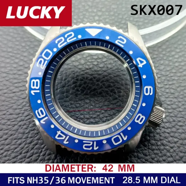 N H35 42mm Stainless Steel Watch Case - Image 64
