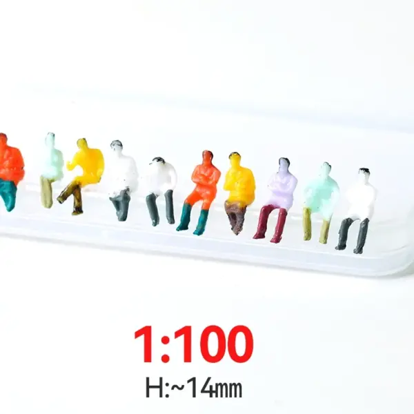 Miniature Cinema Chairs Set of 5 - Image 8