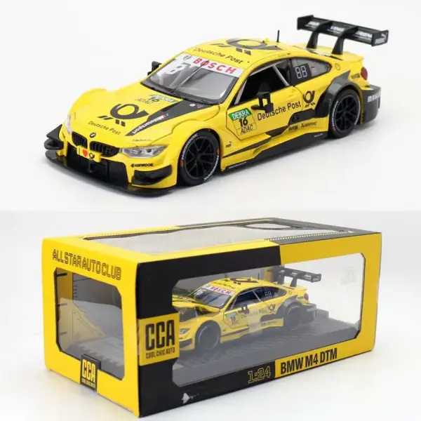 1:24 BMW M4 DTM Metal Diecast Car Model - Image 10