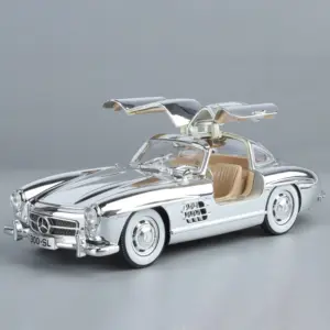 1:24 Alloy Benz 300SL Diecast Model Car 27 Sb31d576e6dca44088eeff7f22b37fbe4Y