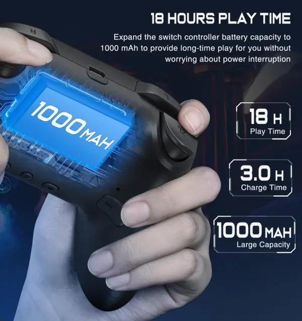 Wireless Bluetooth Game Controller for Switch/PC - Image 7