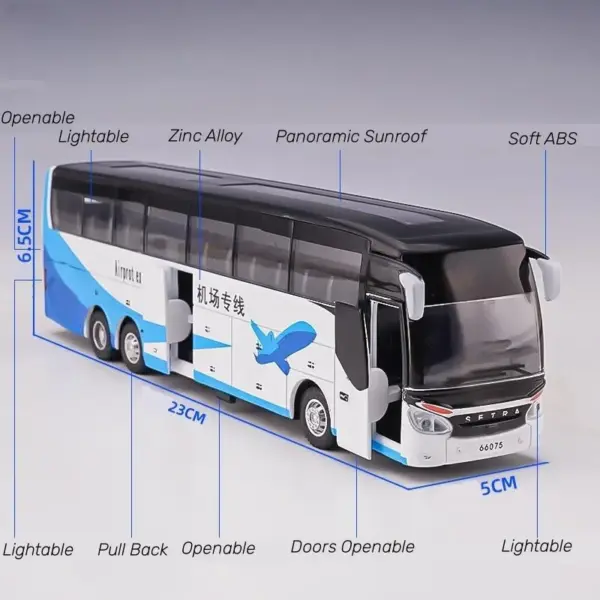1/50 Scale SETRA Luxury Coach Bus Model - Image 2