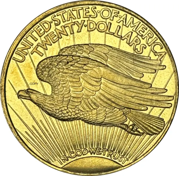 Saint Gaudens 1927 Commemorative Copy Coin - Image 4