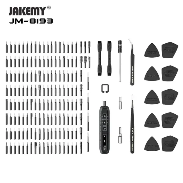 JAKEMY JM-8193 180-in-1 Electric Screwdriver Set - Image 5