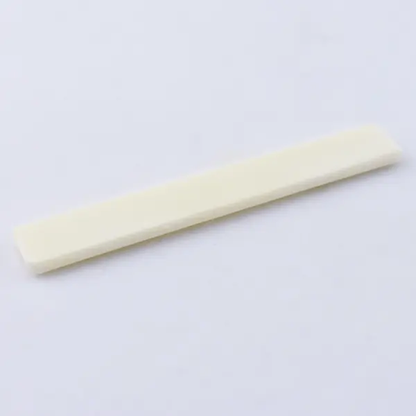 Bone Saddle for Classical Guitar 80mm x 3mm x 12mm - Image 2