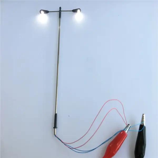 20pcs Scale Model Train LED Light Posts - Image 4