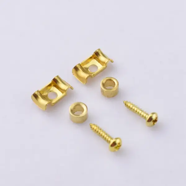 Guitar String Retainer Set - Chrome, Black, Gold - Image 8