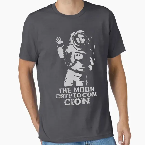 Crypto.com Coin Printed T-Shirt for Men - Image 9