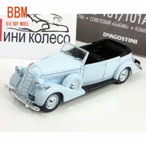 Diecast ZIS-102 Classic Car 1/43 Scale Model
