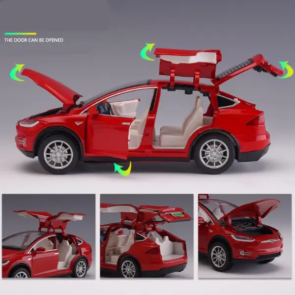 1:32 Alloy Model X S SUV Diecast Car - Image 3