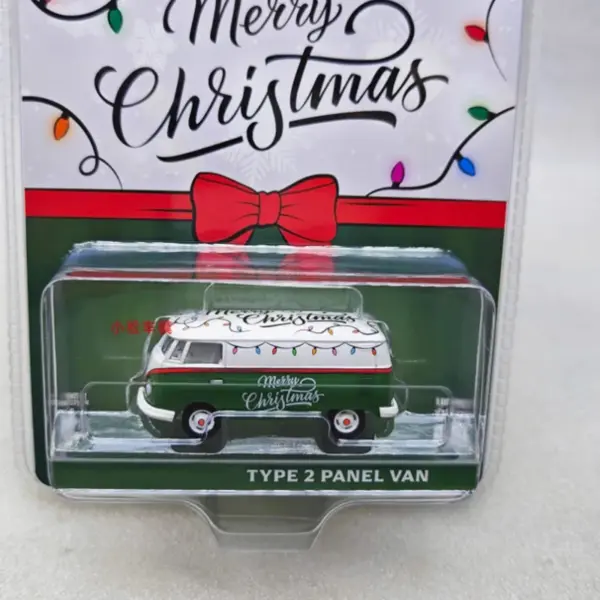 1:64 2023 Christmas T2 Panel Van Model - Image 2