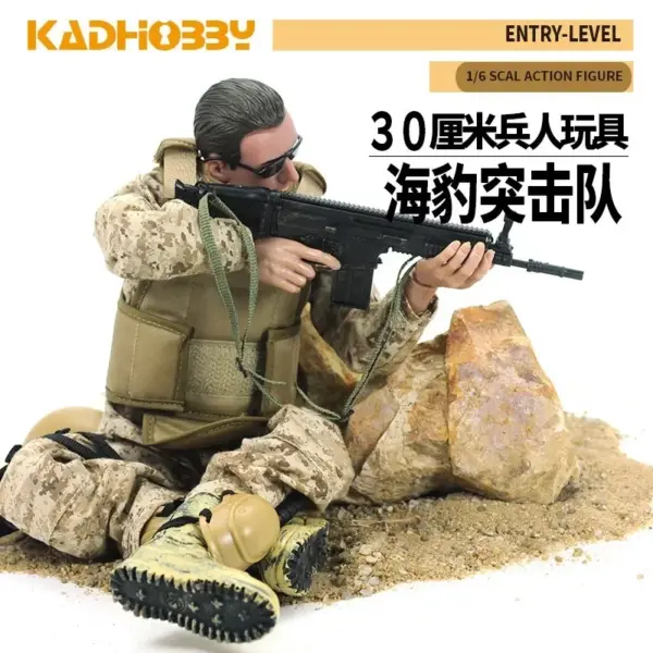1/6 Scale Military SWAT Action Figure Model - Image 6