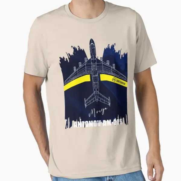 Antonov AN225 Mriya Cargo Aircraft T-Shirt - Image 6