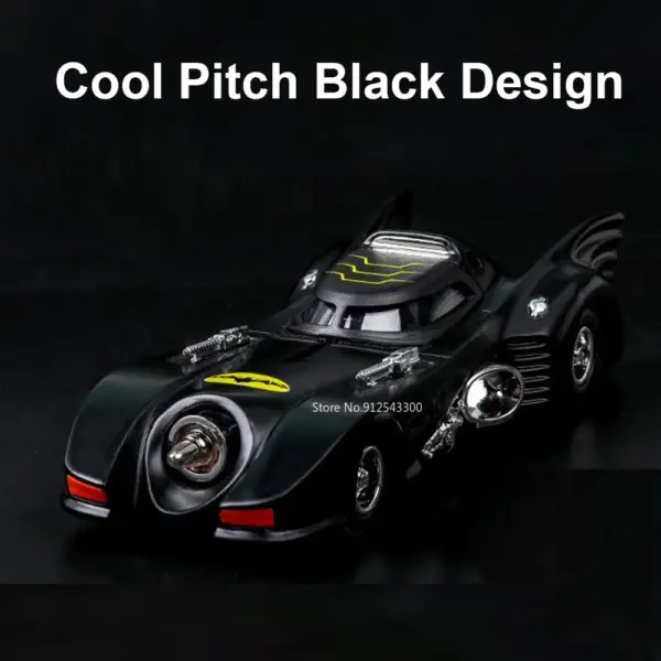 1/38 Batmobile Alloy Diecast Toy Car Model - Image 3