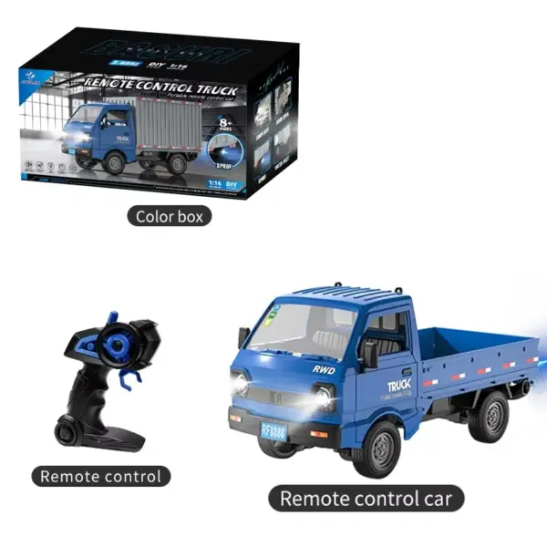 KF21 1/16 RC Cargo Truck with Lights - Image 8