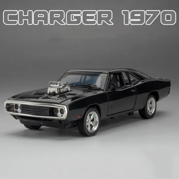 1970 Charger 1:32 Scale Diecast Model Car - Image 9