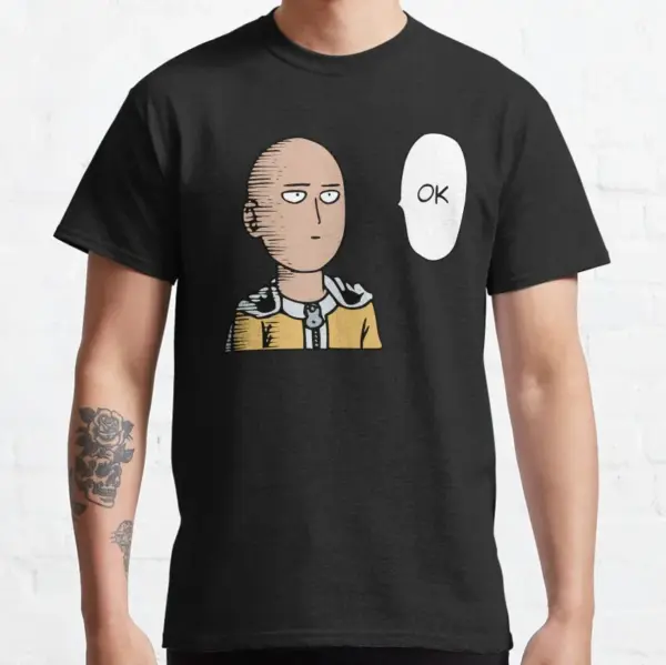 One Punch-Man Cotton T-Shirt for Men - Image 11