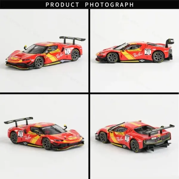 Bburago 1:43 Ferrari 296 GT3 Model Car - Image 3
