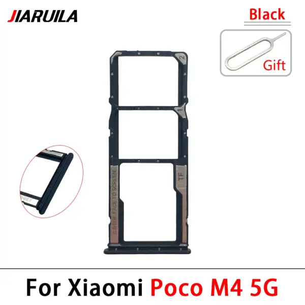 Dual SIM & SD Card Tray for Xiaomi Poco M4/M5/M6 Pro - Image 3