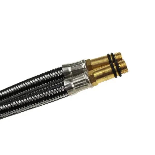 2pcs G1/2 60cm Stainless Steel Faucet Hoses - Image 5