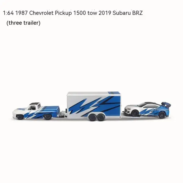 Maisto 1:64 Ford Dodge Chevrolet Trailer Model - Image 10