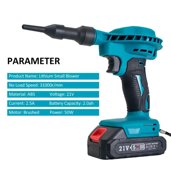 21V 50W High-Power Electric Blower - Image 2