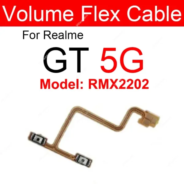 Realme GT Neo 2 Power & Volume Flex Cable Replacement - Image 11