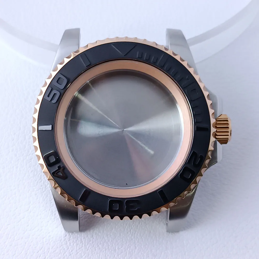 40.5mm Stainless Steel GMT Watch Case NH35/NH36 97 40.5mm Stainless Steel GMT Watch Case NH35/NH36 - Image 97