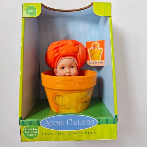 Anne Geddes Sleeping Baby Plush Doll in Egg - Image 11
